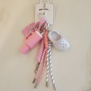Bag Charm Or Keychain! New! Great Stocking Stuffer!